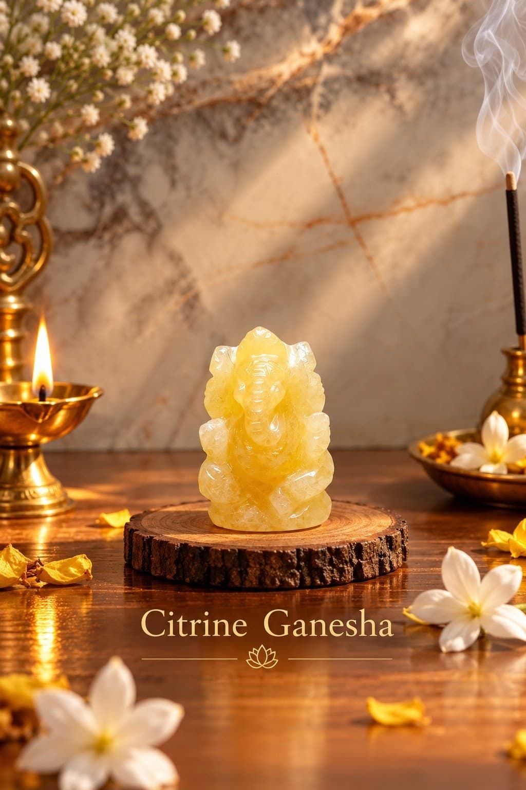 Citrine Ganesha