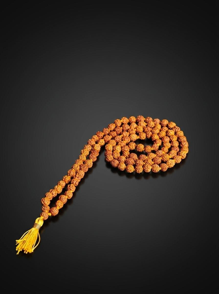 Rudraksha Golden Mala